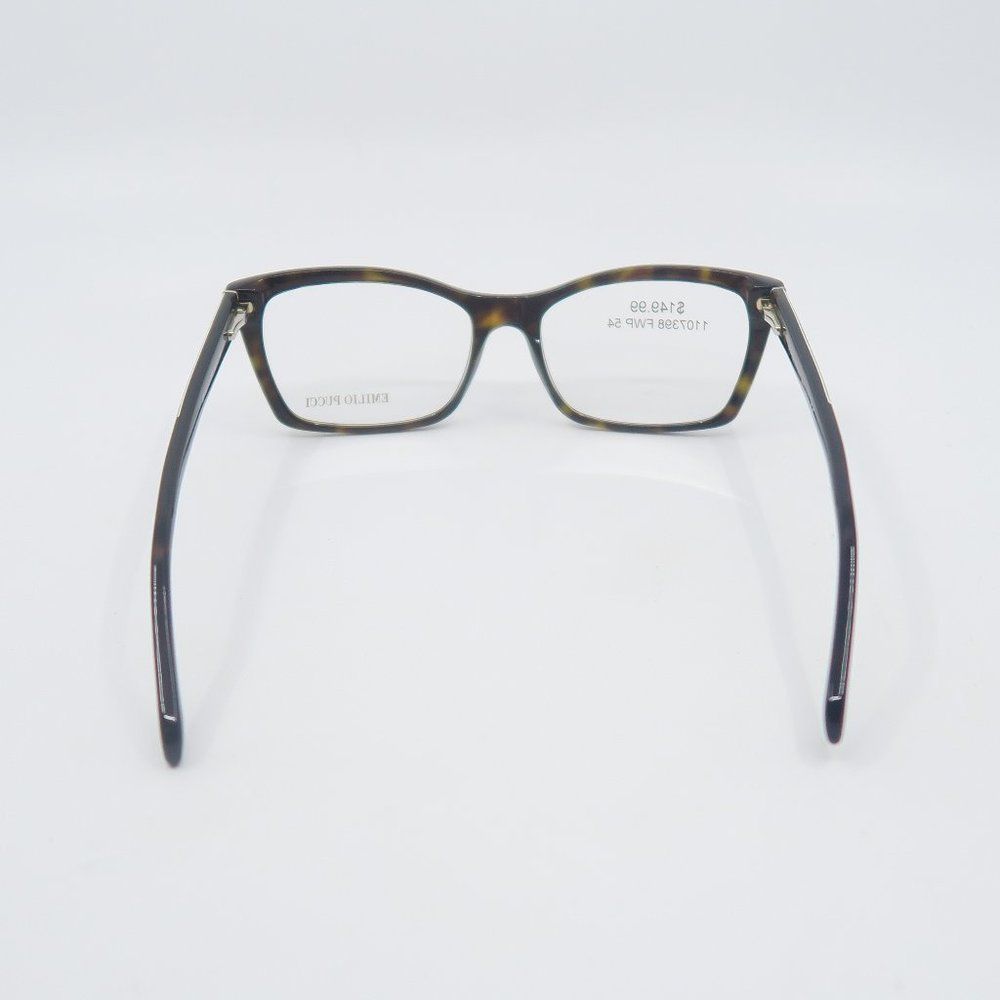 Emilio Pucci EP 5033-33 052 54mm New Brown Tortoise Eyeglasses with case - Picture 7 of 7